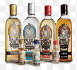 Sparkle Donkey Tequila - Sparkle Donkey Png,Tequila Bottle Png