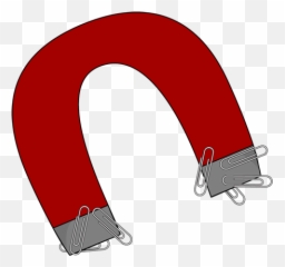 Magnet With Paper Clips Art - Stuck To png