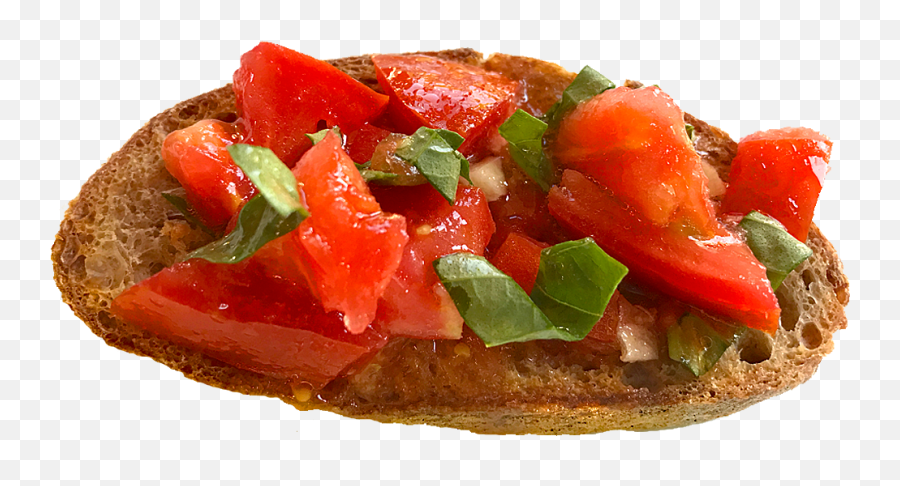 Download Tomato Basil Bruschetta - Bruschetta Png,Tomato Slice Png