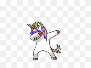 Unicorn T - Transparent Dabbing Png