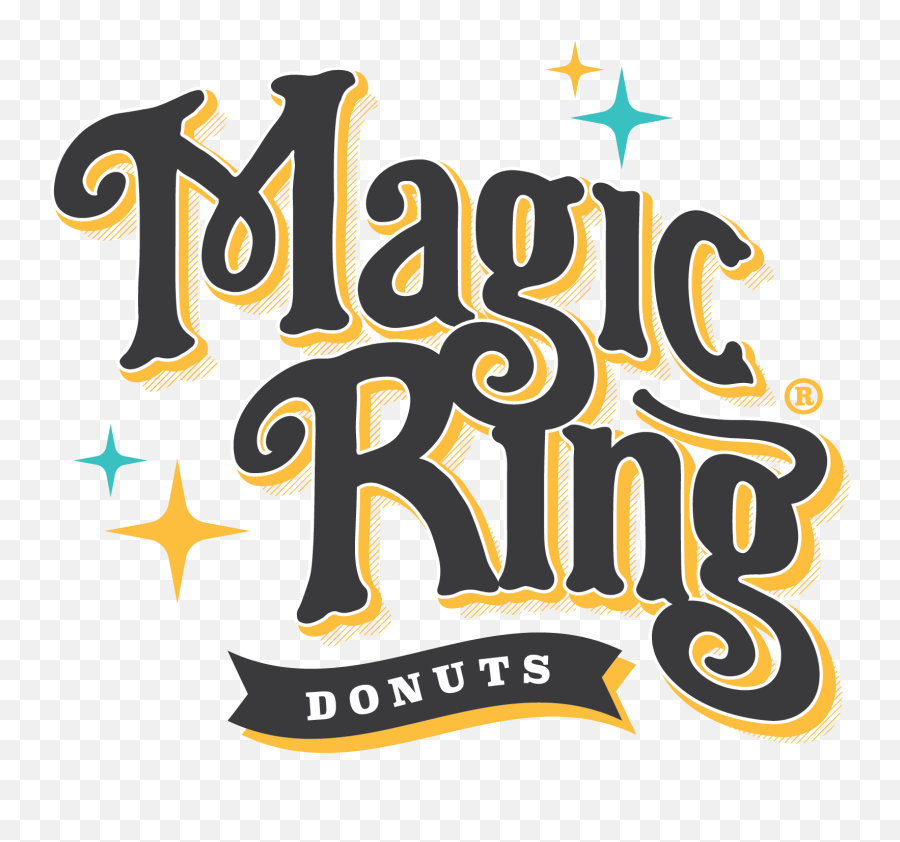 Magic Ring Donuts U2013 By Baker Boy - Calligraphy Png,Magic Logo Png