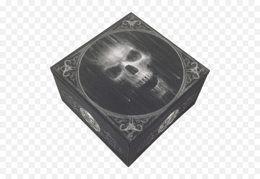 Download Menacing Skull Trinket Box - Official Anne Stokes Box Png,Menacing Transparent