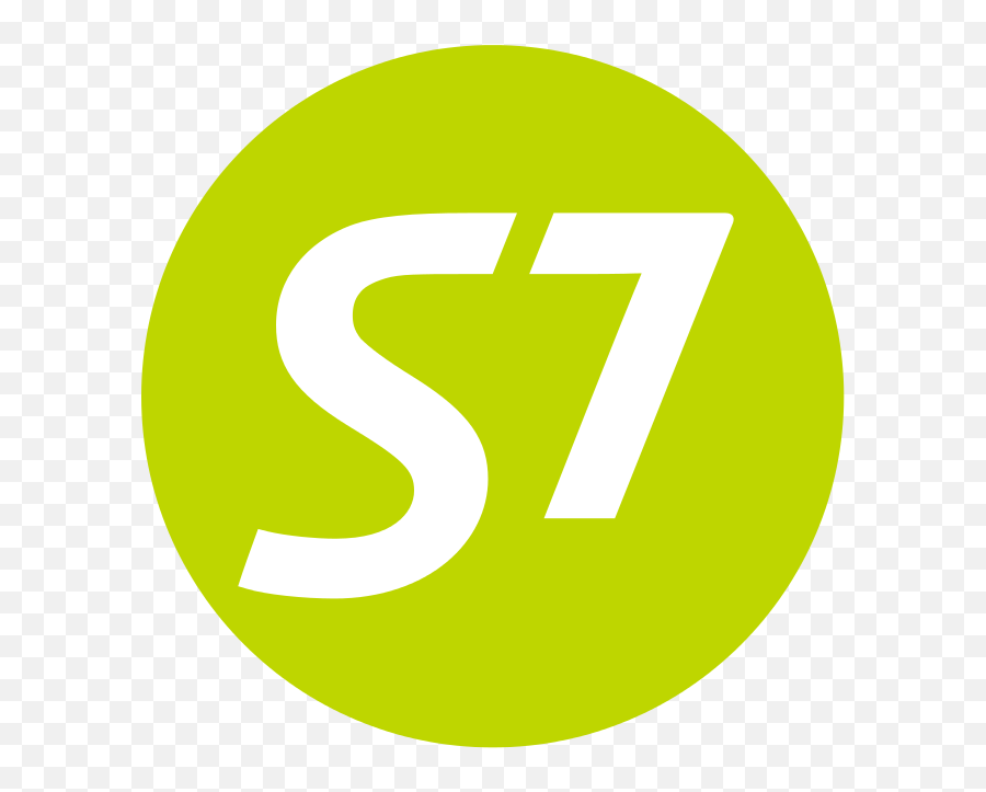 S7 Airlines Logo - Circle Png,Airplane Logo Png
