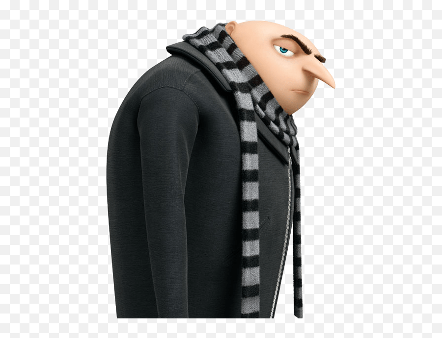 Gru Side View Transparent Png - Meu Malvado Favorito Gru,Gru Transparent