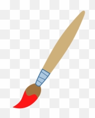 Free Paintbrush Png Transparent - Clipart Brush