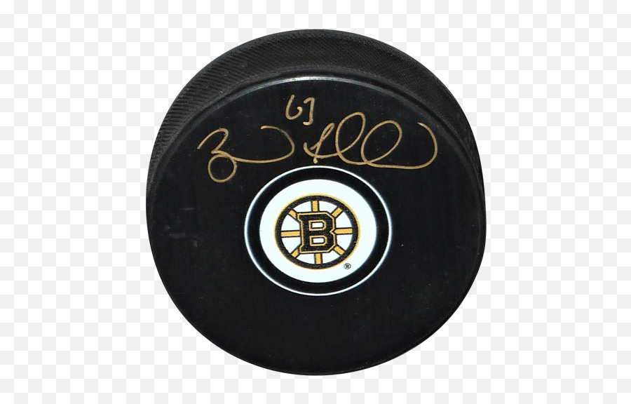 Brad Marchand Autographed Boston Bruins Hockey Puck - Nep Boston Bruins Png,Boston Bruins Logo Png