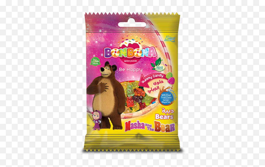 Bonbona Gummy Candy Bears - Bon Bona Candy Png,Masha And The Bear Png