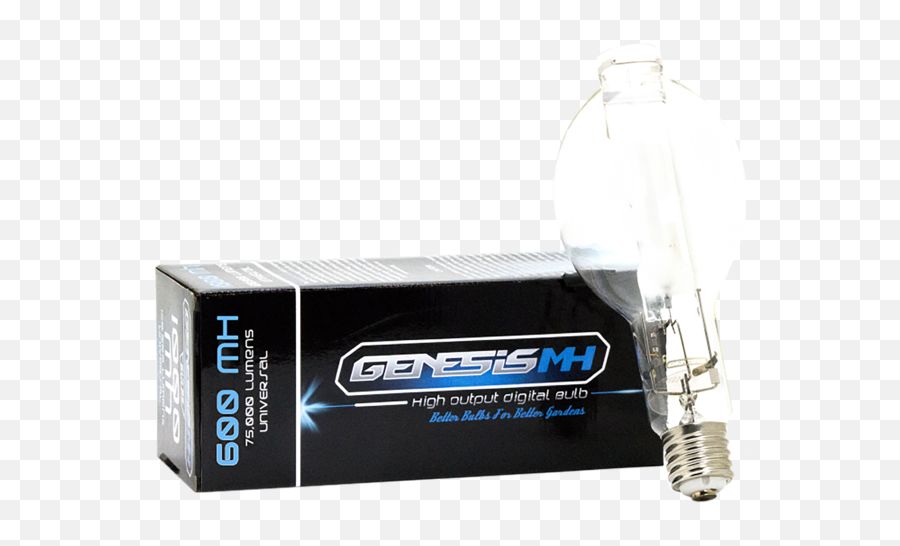 Genesis Metal Halide Grow Light Bulb - Fluorescent Lamp Png,Light Bulb Transparent