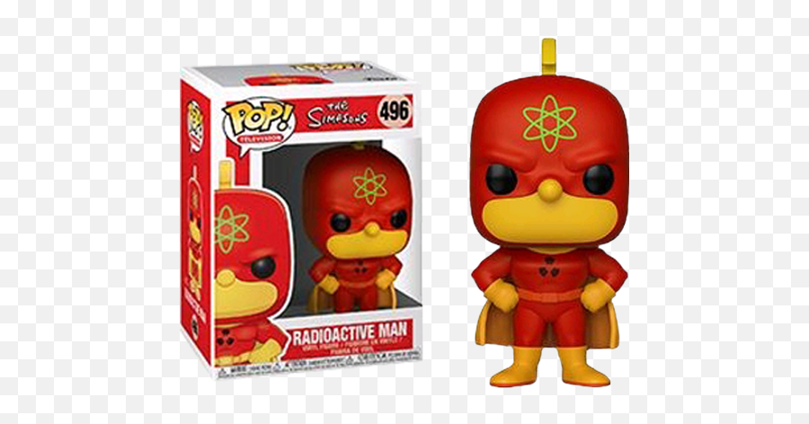 The Simpsons - Radioactive Man Pop Vinyl Figure Simpsons Radioactive Man Funko Png,Simpsons Transparent