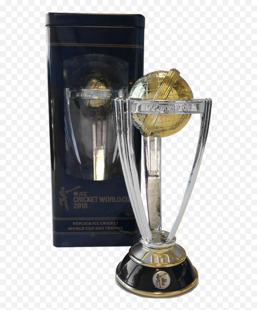 2015 Icc Cricket World Cup Trophy In Collectors Tin Australia Champions - 1059 Cricket World Cup Replica Trophy Png,World Cup Trophy Png