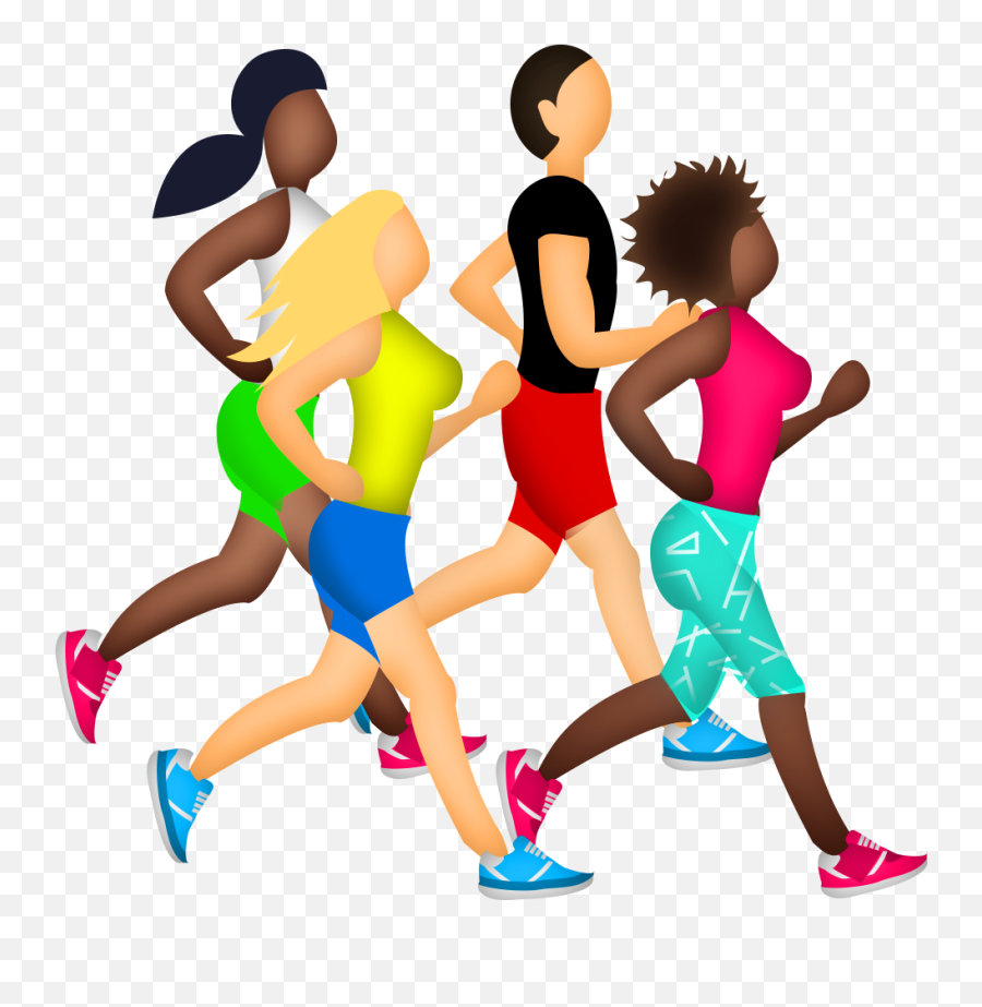 Marathon Running Afro Runner - Transparent Background Runner Png,Running Transparent