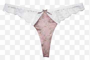 Crochet Lace Cheeky - Panties Png,Thong Png