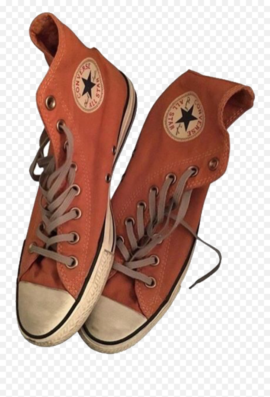 Pin By Strawberrypeach - Pngs Orange Shoes Converse Shoes Converse All Star,Converse Png