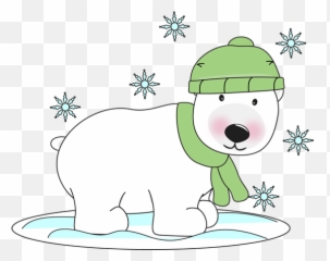 Free Christmas Polar Bear Clip Art Png