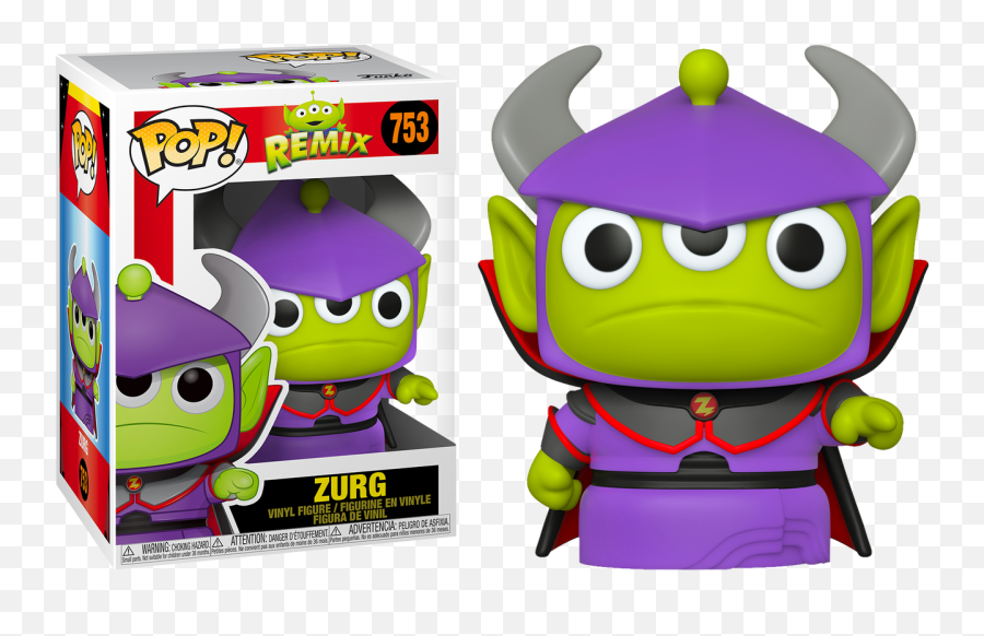 Alien Remix Emperor Zurg Vinyl Figure - Funko Pop Alien Remix Zurg Png,Toy Story Alien Png