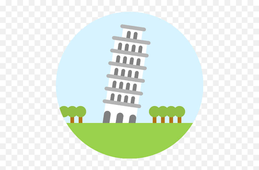 Leaning Tower Of Pisa Europe Png Icon - Palazzo Della Civiltà Del Lavoro,Leaning Tower Of Pisa Png