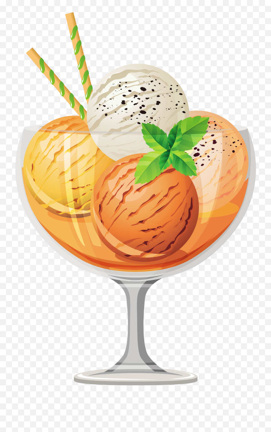 Transparent Ice Cream Sundae Clipart 0 Cocktails - Transparent Background Ice Cream Sundae Clipart Png,Vanilla Ice Cream Png