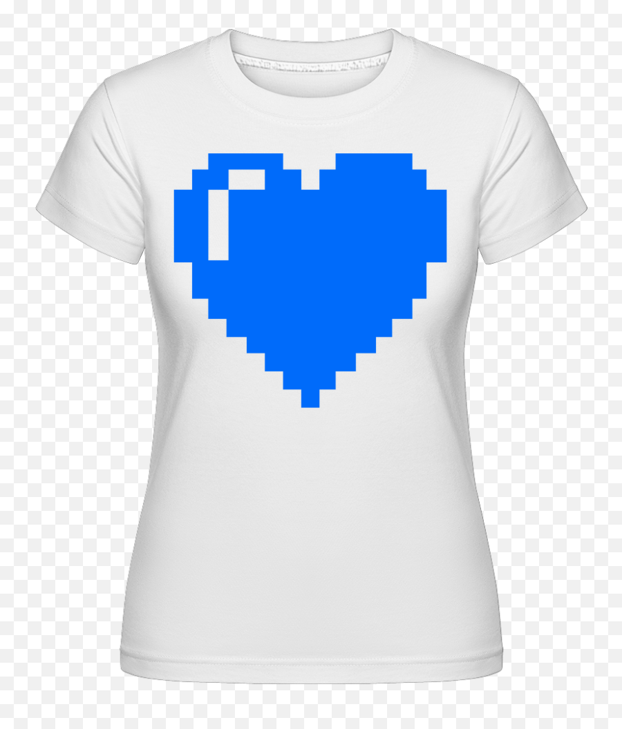 8 Bit Heart Shirtinator Womenu0027s T - Shirt Pink Pixel Heart Png,8 Bit Heart Png