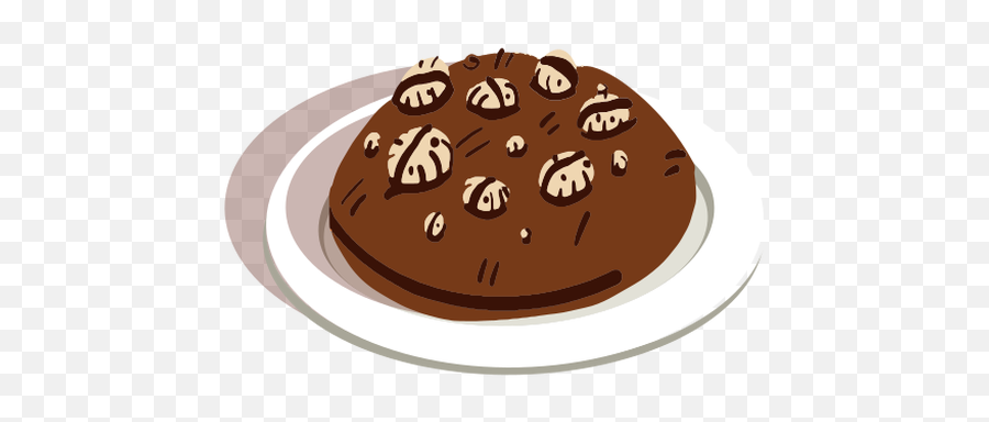 Chocolatte Cereal Cookie Isometric - Transparent Png U0026 Svg Chocolate Chip Cookie,Cereal Png