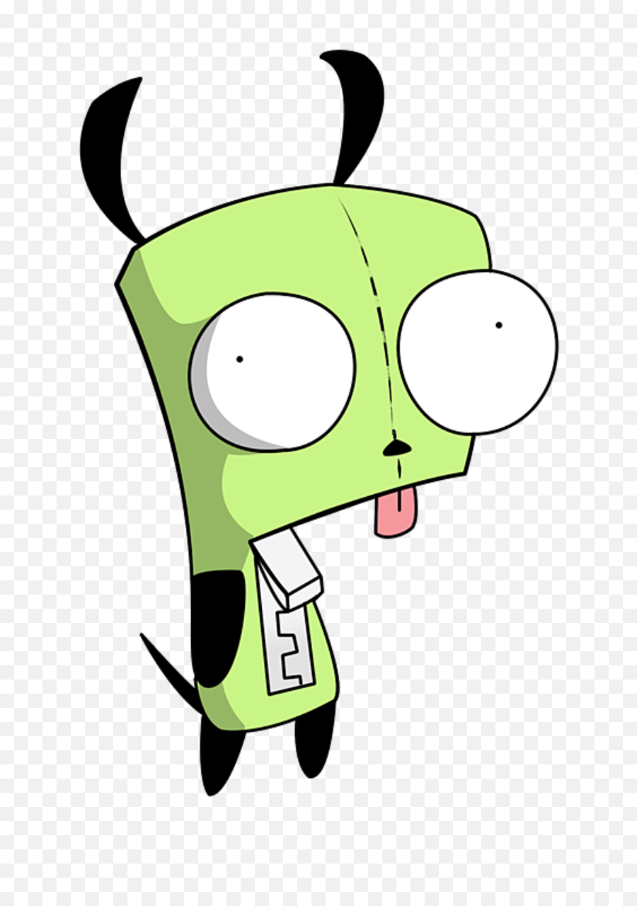 How To Draw Gir From Invader Zim Mini Canvas - Drawing Gir Invader Zim Png,Gir Png