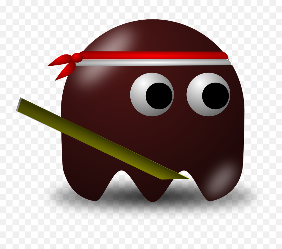 Indonesian Warrior Brown - Free Vector Graphic On Pixabay Pac Man Bad Guys Png,Pac Man Png
