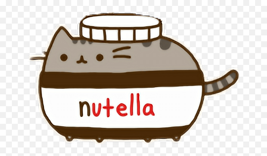 Nutella Pusheen Cat Cute Xxx - Nutella Pusheen Cute Pusheen Png,Pusheen Cat Png