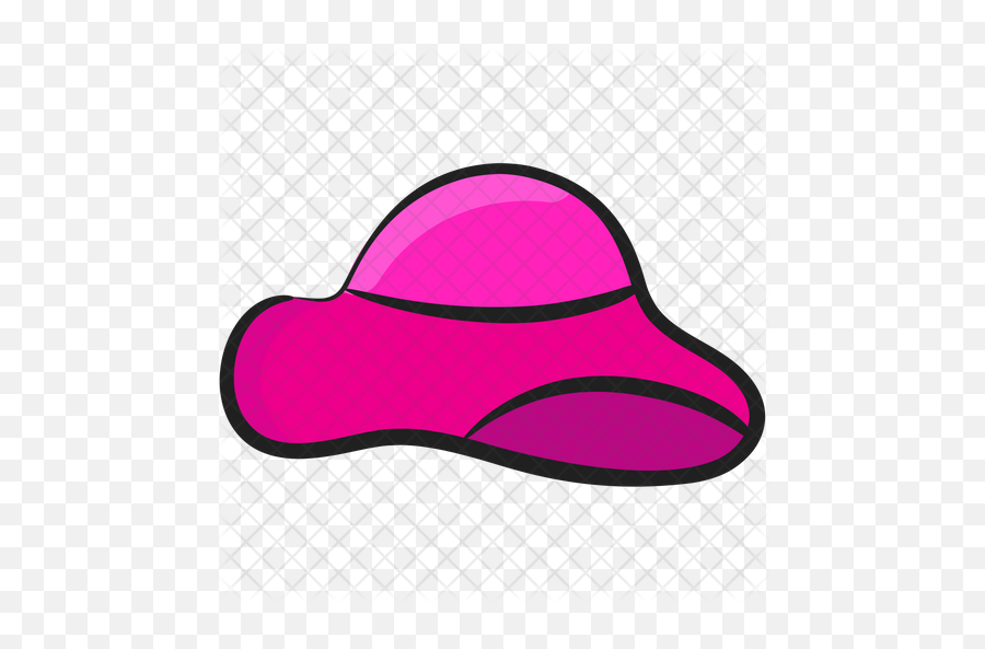 Floppy Hat Icon Of Doodle Style - Girly Png,Pope Hat Png