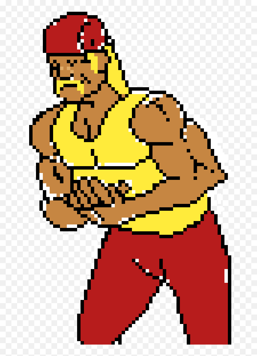 Pixilart - Hulk Hogan By Anonymous The Centre Pompidou Png,Hulk Hogan Png