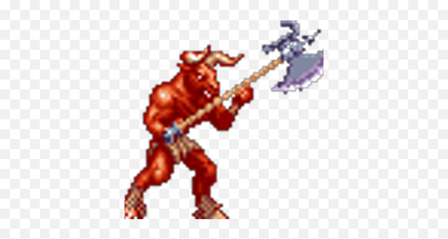 Red Minotaur Redminotaur Twitter - Fictional Character Png,Minotaur Png