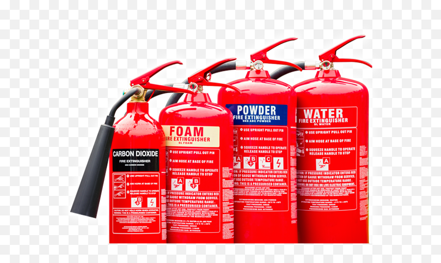 Download 3 Different Types Of Fire Extinguisher Png - Fire Extinguisher,Cylinder Png