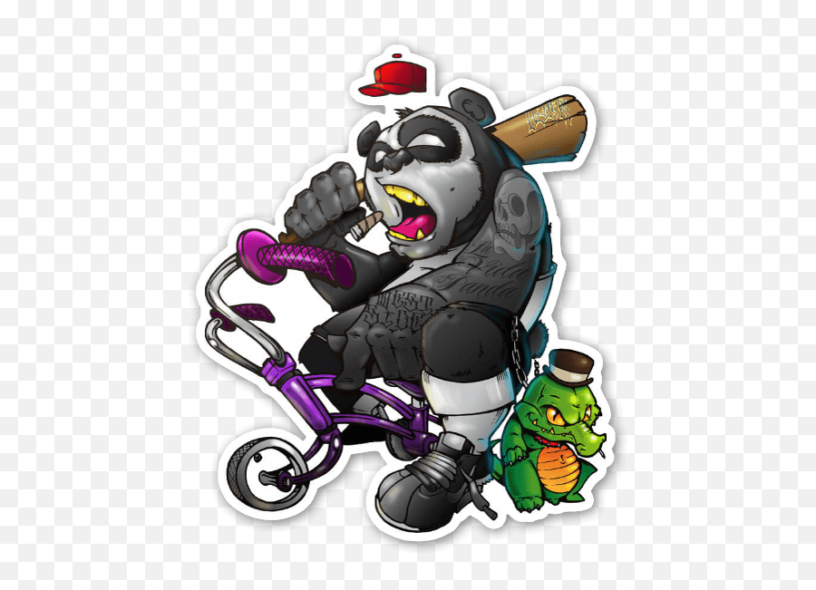 Gangsta Panda - Fictional Character Png,Gangsta Png