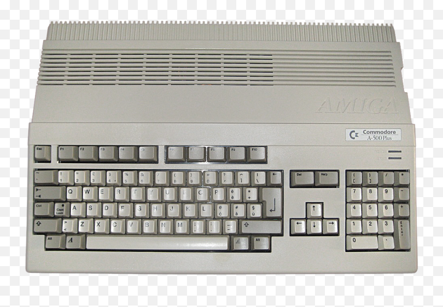 Amiga 500 Plus - Commodore Amiga 500 Png,Keyboard Transparent Background