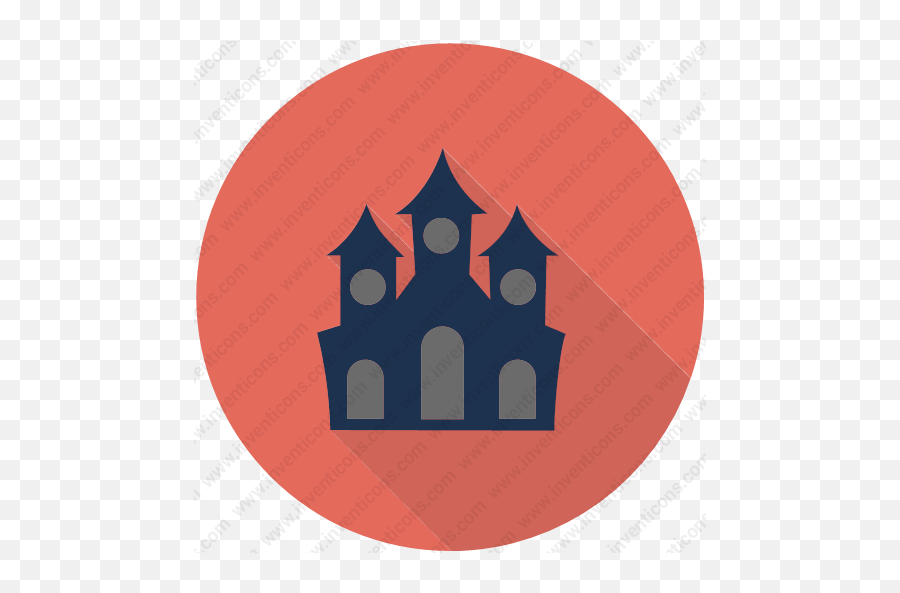 Download Haunted House Vector Icon Inventicons - Arch Png,Haunted House Png