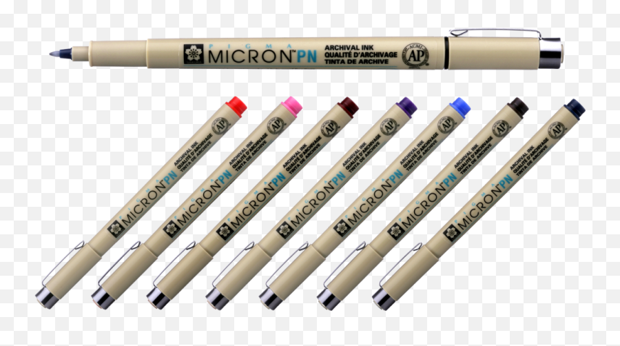 Pigma Micron Pnsakura Color Products Corp - Sakura Pigma Micron Pen Transparent Png,Ink Pen Png