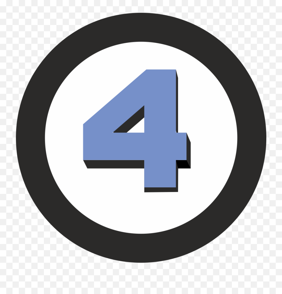 Fantastic 4 - Dot Png,Fantastic 4 Logo