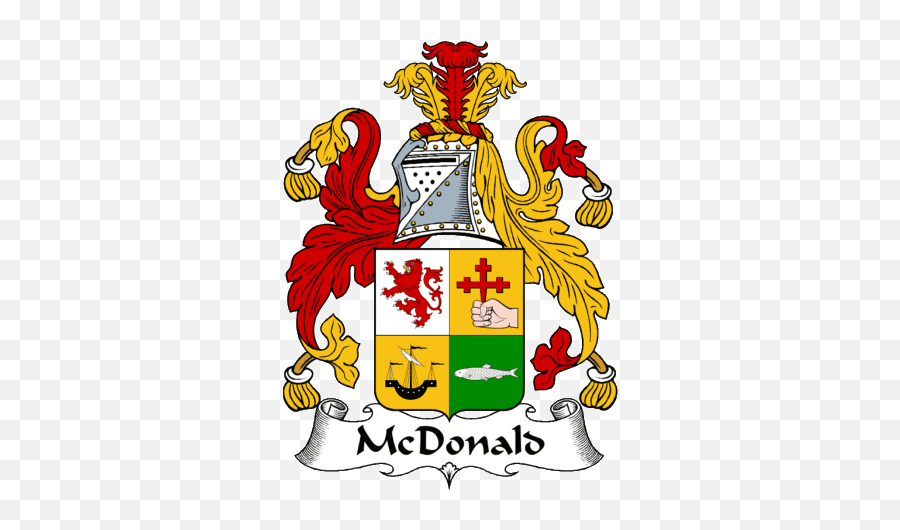 Family Crest - Lawler Coat Of Arms Png,Mcdonalds Logo History