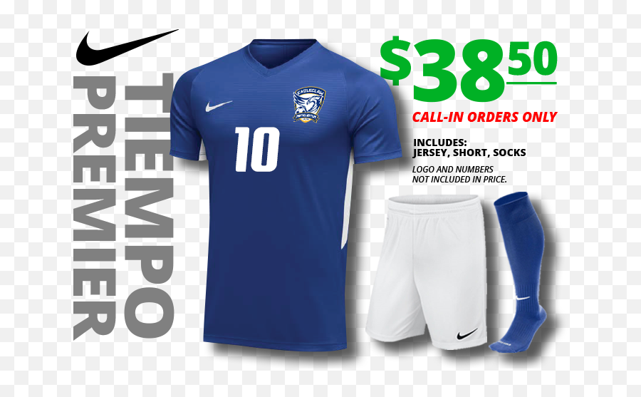 Large Or Bulk Soccer Orders - Short Sleeve Png,Nike Soccer Logos