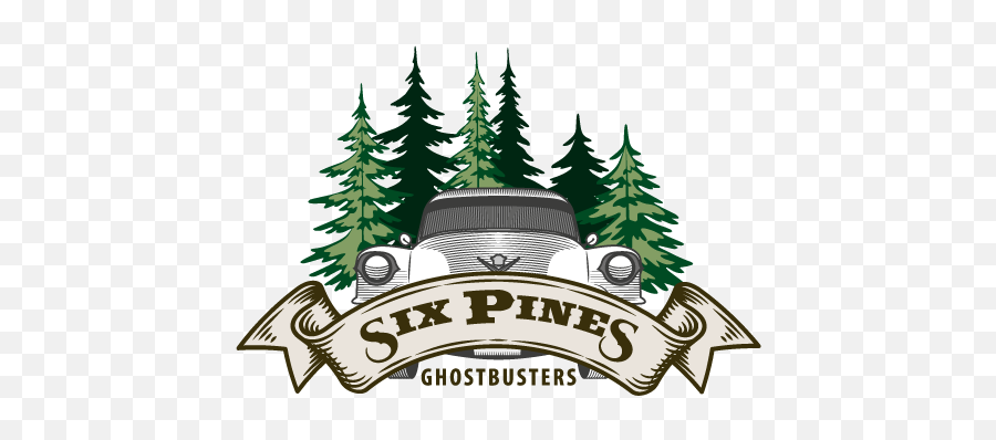 Ghostbusters - Six Pines Haunted Christmas Tree Png,Ghostbusters Logo Png