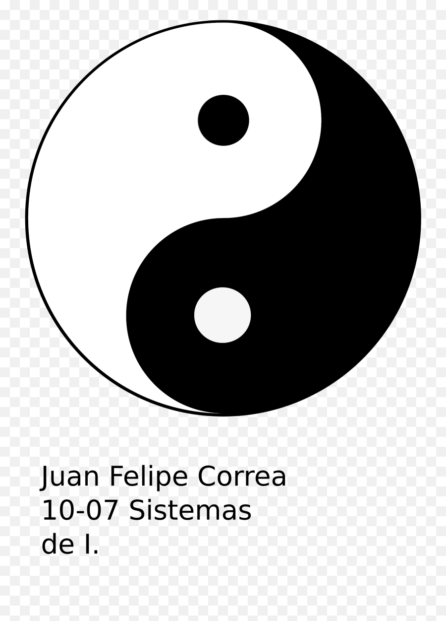Download This Free Icons Png Design Of Yin Yang - Full Size Circle,Yin Yang Png