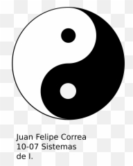 Download This Free Icons Png Design Of Yin Yang - Full Size Circle,Yin Yang Png