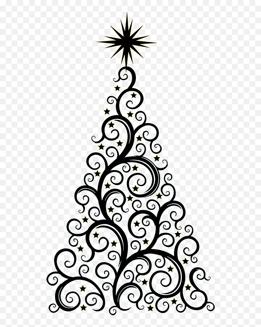 Christmas Silhouettes - Transparent Clipart Christmas Tree Png,Silhouettes Png