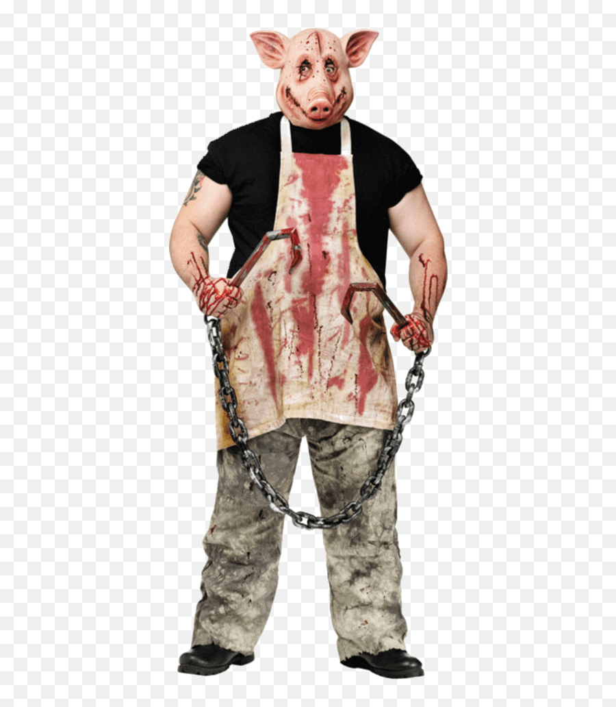 Horror - Pig Man Costume Png,Halloween Costume Png