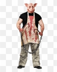 Horror - Pig Man Costume Png,Halloween Costume Png