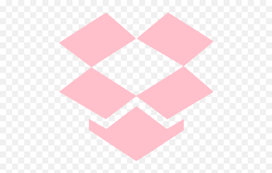 Pink Dropbox Icon - Pink Transparent Dropbox Icon Png,Dropbox Logo Png