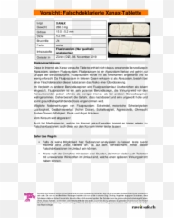 Drugsdataorg Formely Ecstasydata Test Details Result - Document Png,Xanax Png