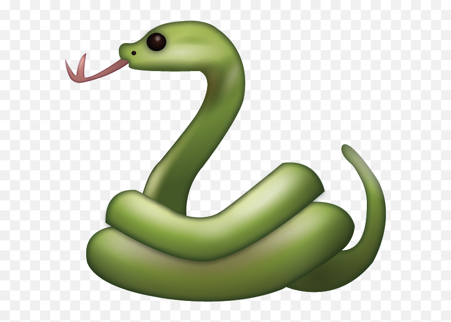 Emoji Clipart Snake Transparent Free For - Iphone Snake Emoji Png,Cartoon Snake Png