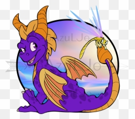 Spyro And Sparx U2014 Weasyl - Spyro And Sparx Png,Spyro Transparent