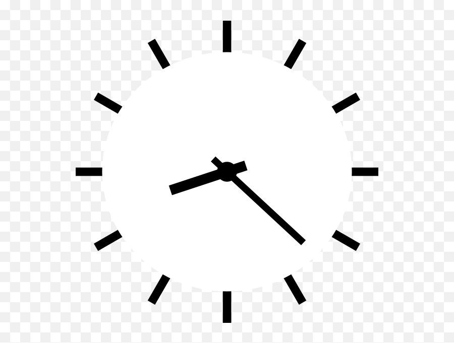 Clock Vector Clipart - Clock Clipart Png,Clock Logo