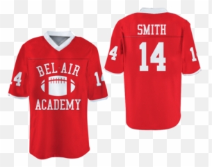 Fresh Prince Will Smith Bel - Air Academy Football Jersey Bella And The Bulldogs png