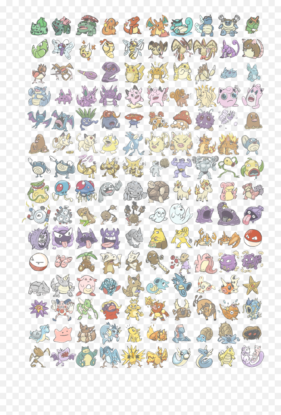 Pokémon From Memory Transparent Background - Album On Imgur Snail Png,Monkey Transparent Background